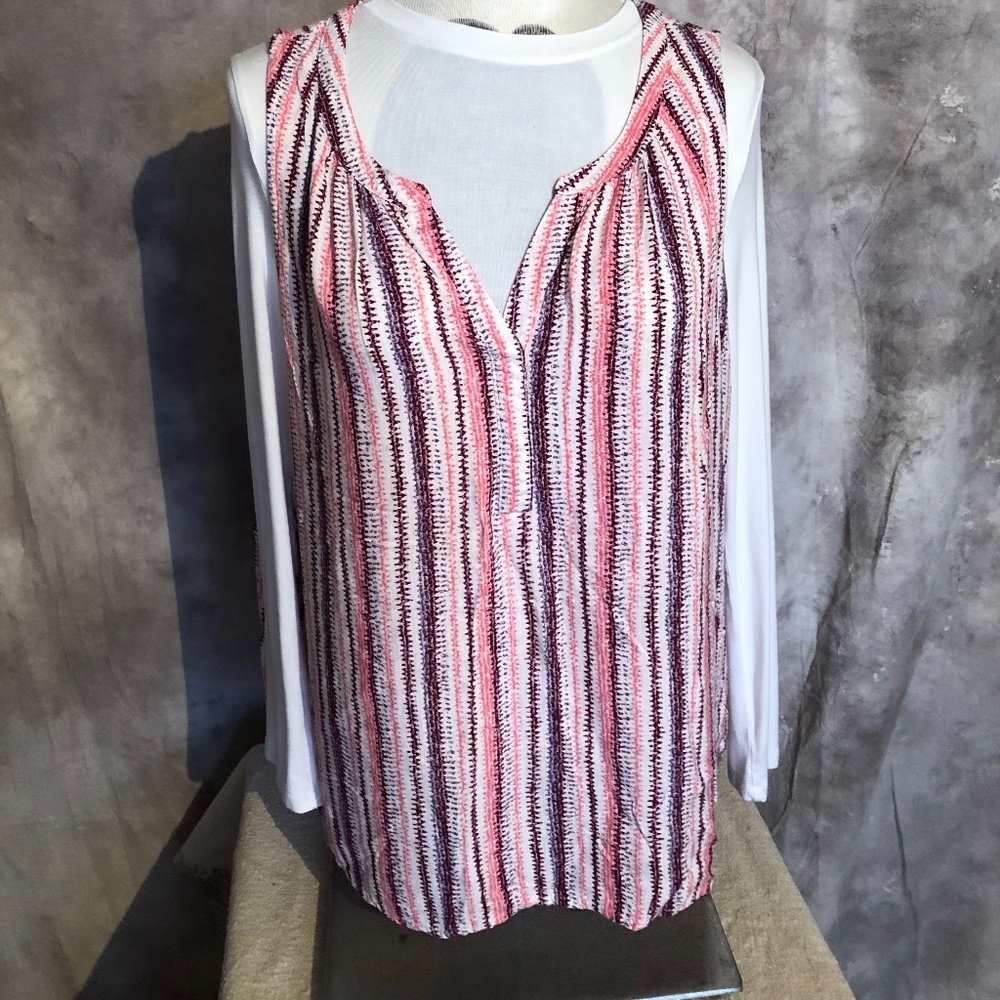 TWO SONOMA TANK TOPS, SLEEVELESS, LARGE AND EXTRA LARGE - Picture 2 of 14